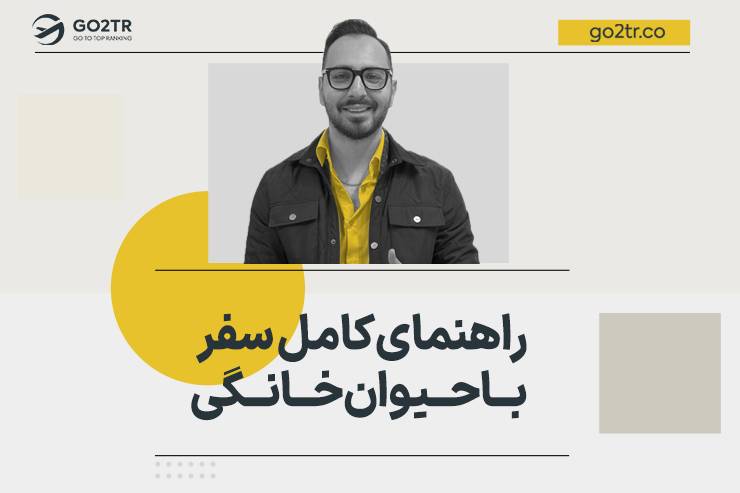 راهنمای کامل سفر با حیوان خانگی