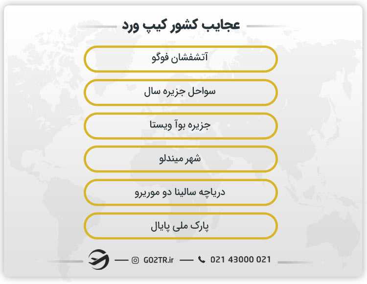 عجایب کشور کیپ ورد