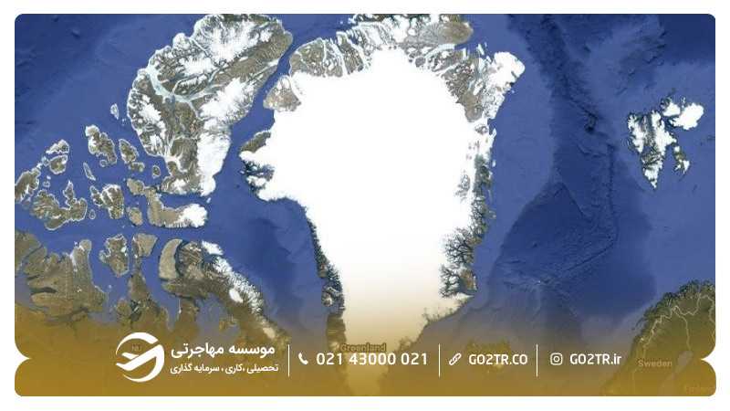 نقشه گرینلند