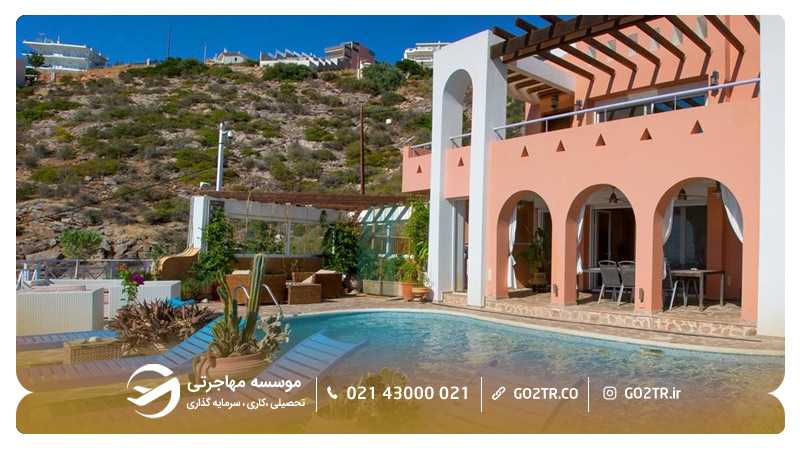 نمونه ویلا برای خرید ملک در یونان