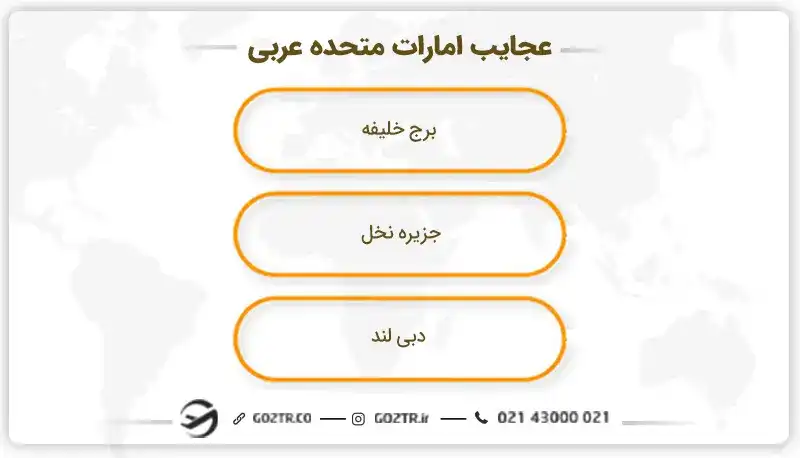 عجایب امارات متحده عربی