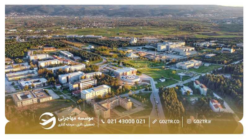 نمایی از دانشگاه اولوداغ ترکیه