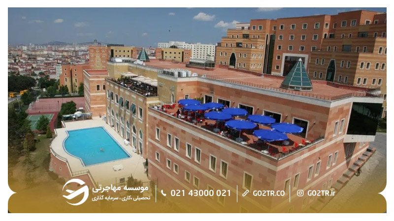 نمایی از دانشگاه یدی‌تپه ترکیه