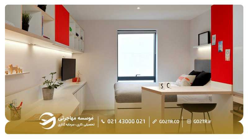 اتاقهای خوابگاه کمبریج