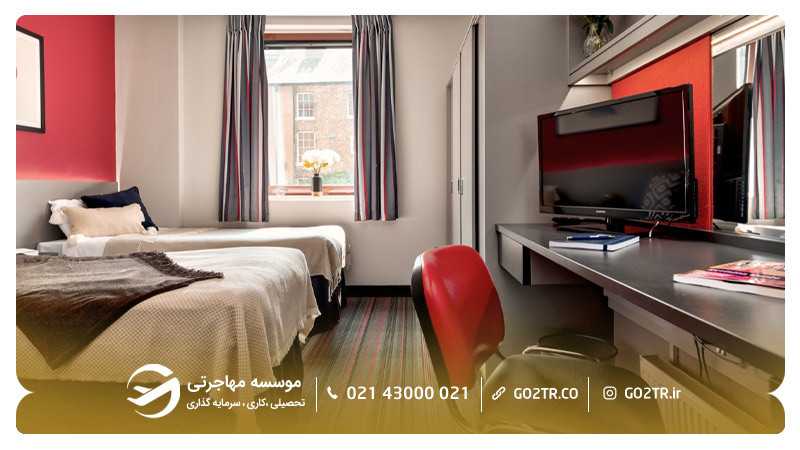 اتاقهای خوابگاه کمبریج