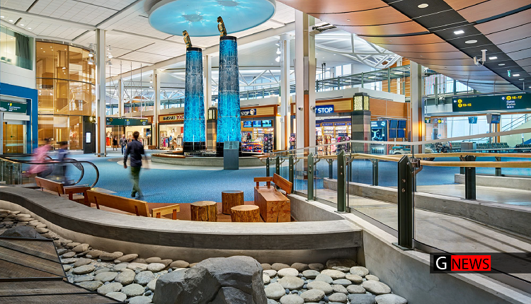 گشت و گذار لاکچری فرودگاه ونکوور