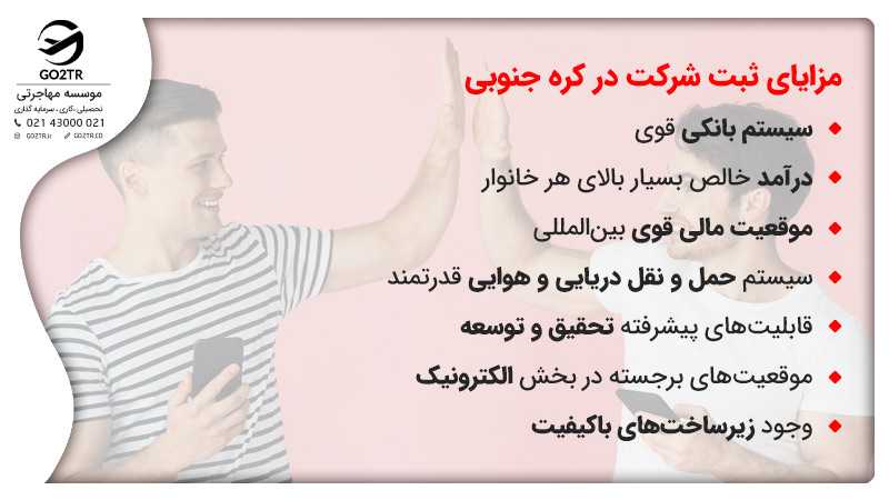 مزایای ثبت شرکت در کره جنوبی