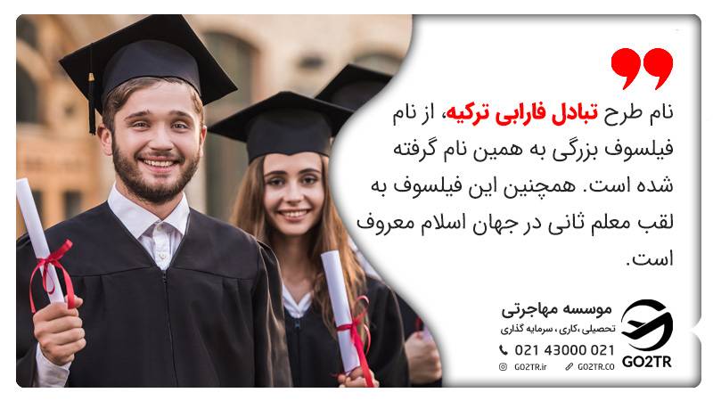 طرح بورسیه تبادل دانشجو فارابی ترکیه
