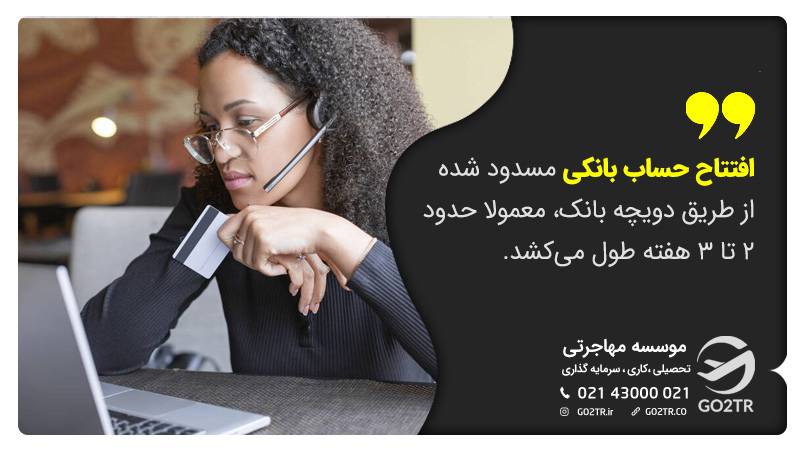 افتتاح حساب مسدود شده در دویچه بانک