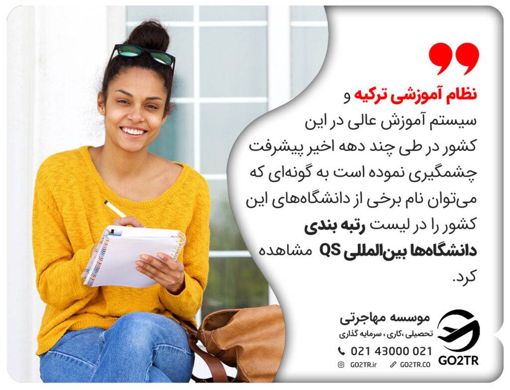 تحصیل به زبان انگلیسی در ترکیه طبق نظام آموزشی