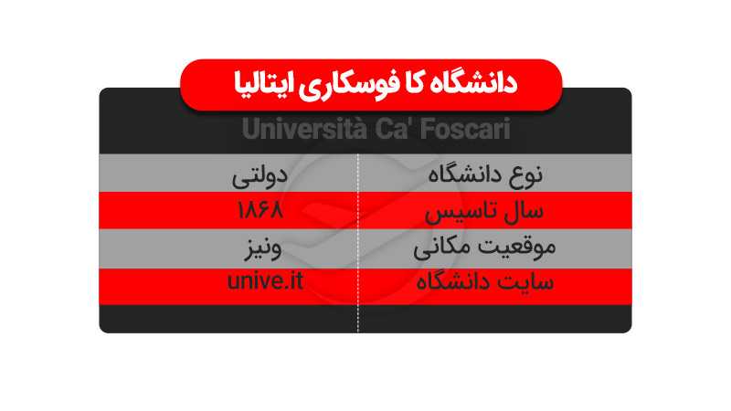 دانشگاه کا فوسکاری ایتالیا