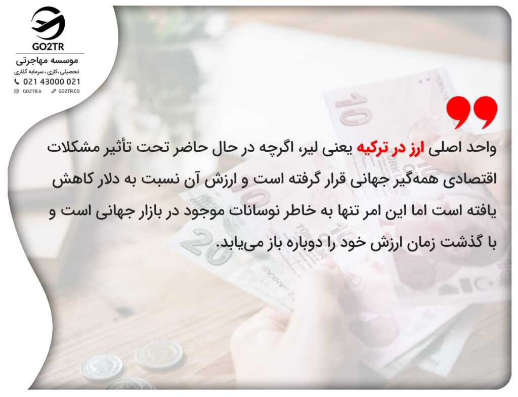 ریسک سرمایه گذاری در ترکیه به خاطر کاهش ارزش لیر