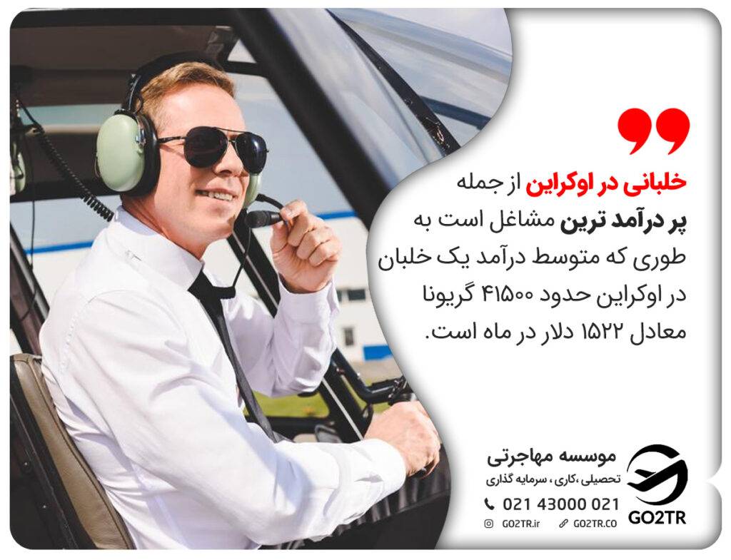 درآمد خلبانی در اوکراین