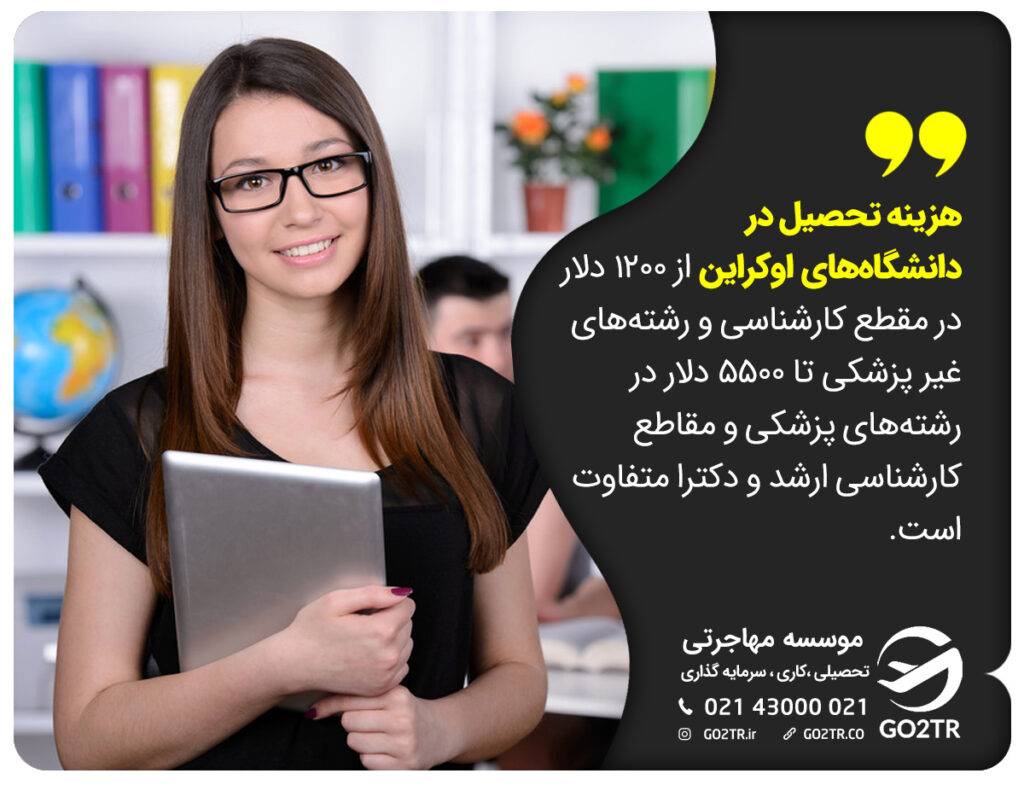 هزینه تحصیل در اوکراین