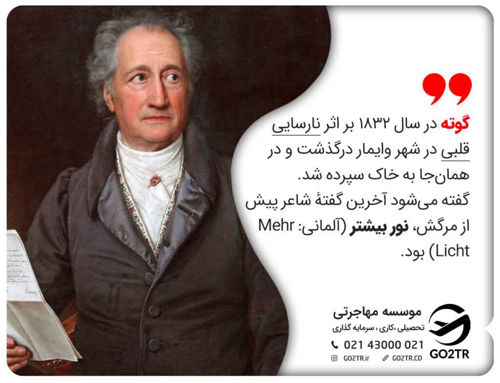 گوته در آلمان همان شکسپیر در انگلیس
گوته باخ