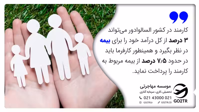 بیمه درمانی برای زندگی در السالوادور