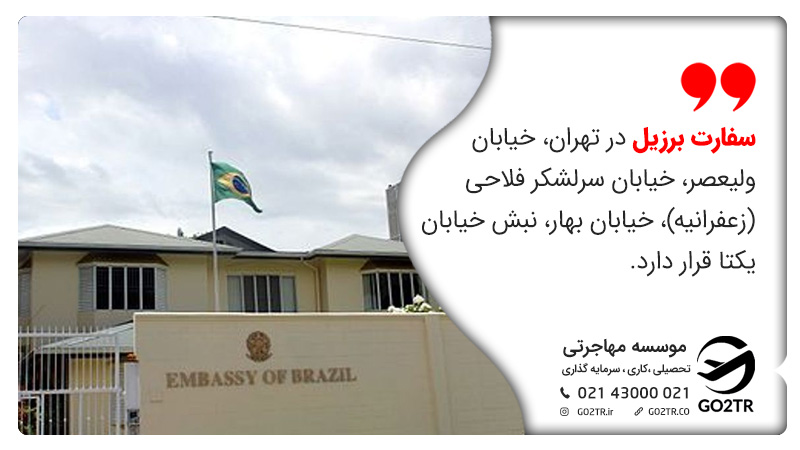 سفارت برزیل در تهران