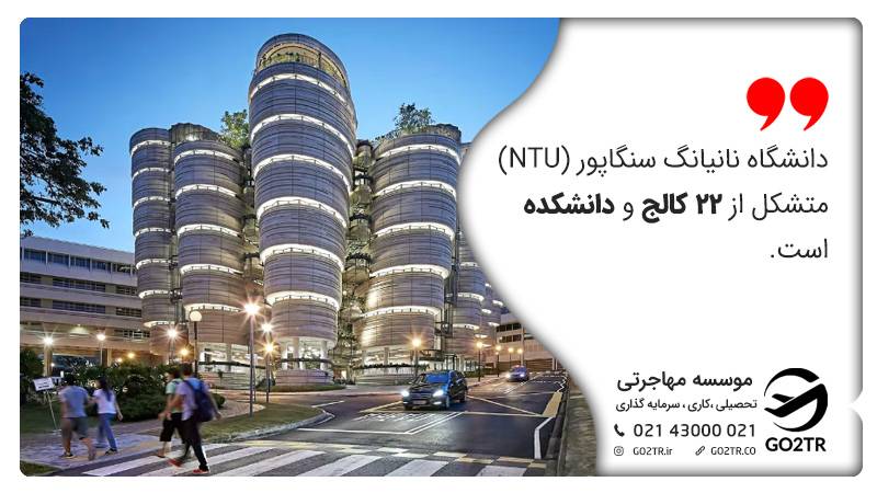 کالج‌ها و دانشکده‌های دانشگاه نانیانگ سنگاپور (NTU)
