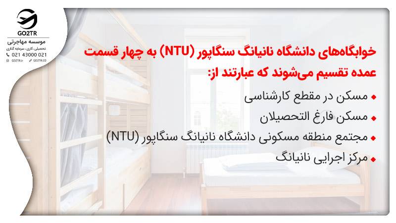 خوابگاه‌های دانشگاه نانیانگ سنگاپور (NTU)