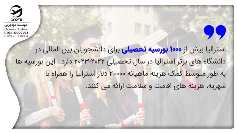 بورسیه های تحصیلی استرالیا
بورسیه استرالیا
بورسیه دانشگاههای استرالیا