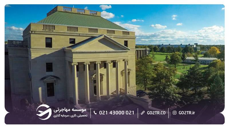 تصویر کتابخانه ابوت دانشگاه بوفالو آمریکا