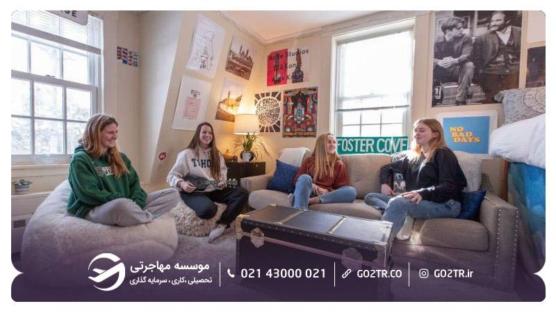 تصاویر خوابگاه های دانشجویی دانشگاه سنت پاول کانادا
