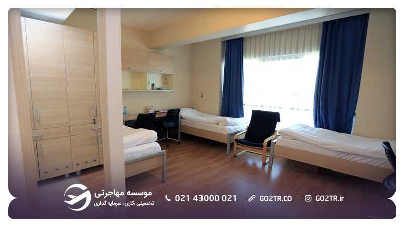 خوابگاه دانشگاه یاشار ترکیه