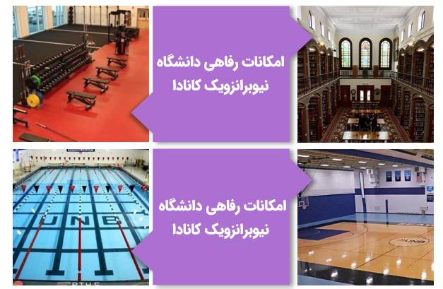 امکانات دانشگاه نیوبرانزویک کانادا
