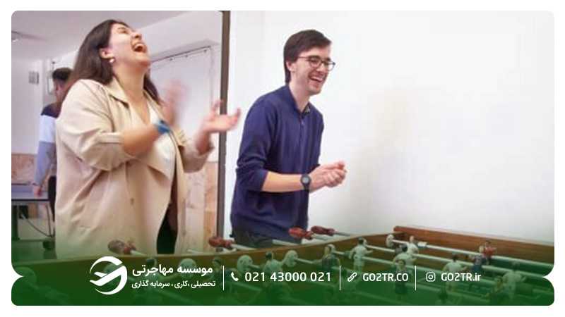 فضاها و امکانات خوابگاه هرناندو کولین دانشگاه سویا اسپانیا