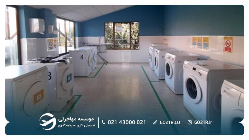 فضاها و امکانات خوابگاه هرناندو کولین دانشگاه سویا اسپانیا