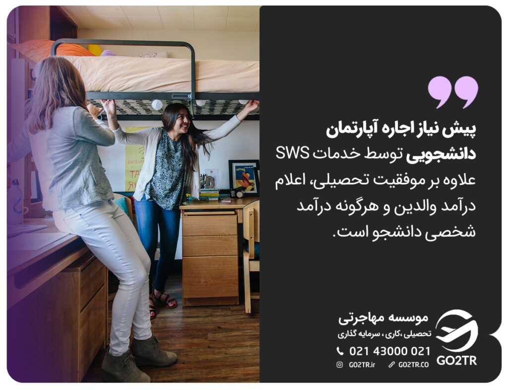 آپارتمان دانشجویی و خوابگاه های دانشجویی اتریش