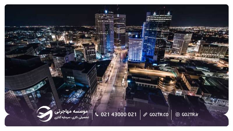 تصویر شهر وینیپگ، مرکز استان مانیتوبا