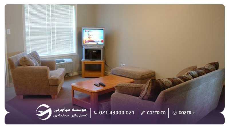 آپارتمان Town house دانشگاه کینگزوود کانادا