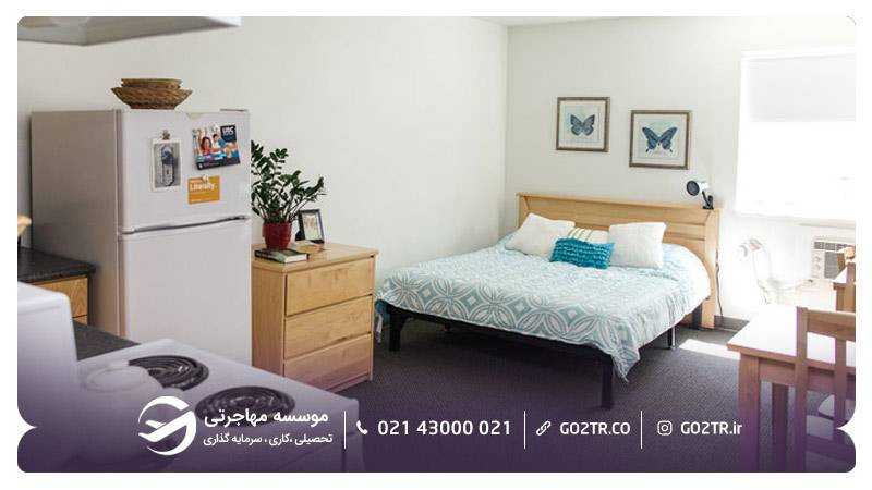 خوابگاه دانشجویی کالج اوکاناگان کانادا