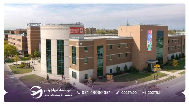 نمای کلی کالج فنشاو کانادا
