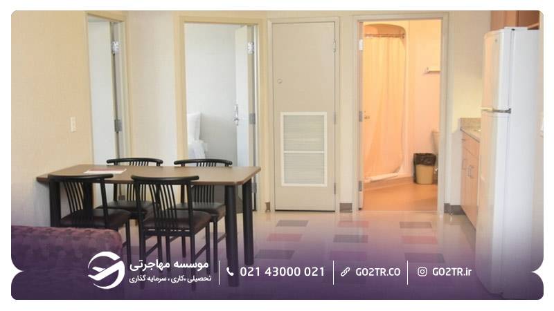 خوابگاه دانشجویی کالج فنشاو کانادا