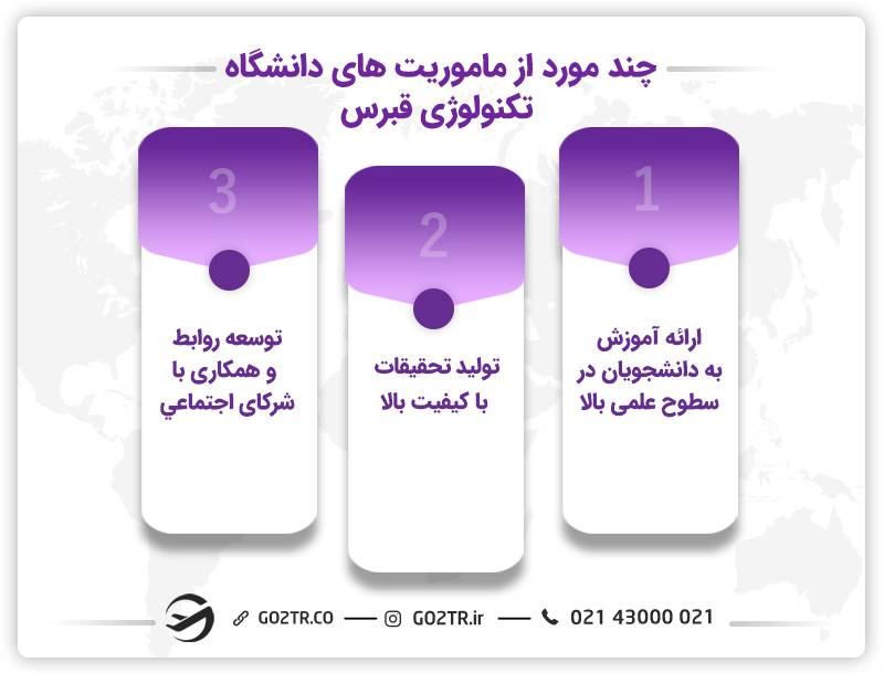 ماموریت‌های دانشگاه تکنولوژی قبرس