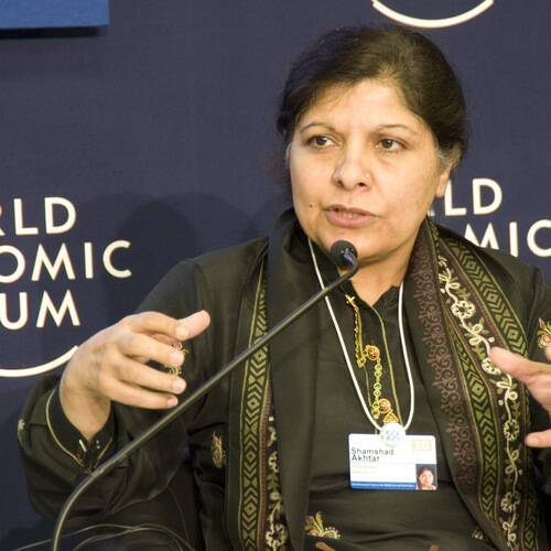 Shamshad Akhtar: اقتصاددان و وزیر موقت دارایی پاکستان