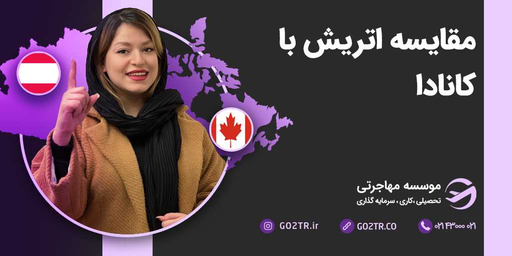 مقایسه اتریش با کانادا