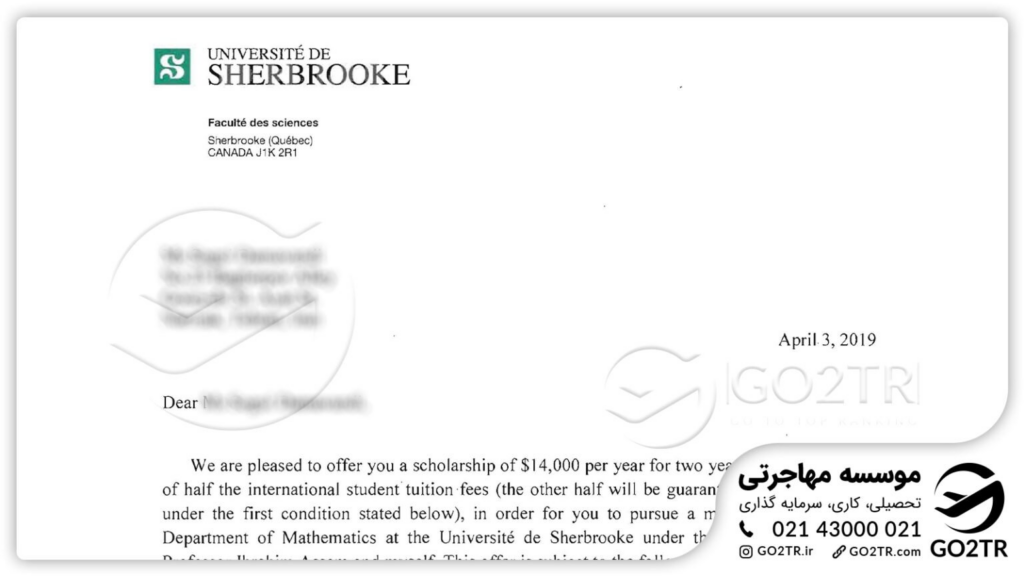 پرونده های موفق GO2TR در زمینه مهاجرت تحصیلی به کانادا