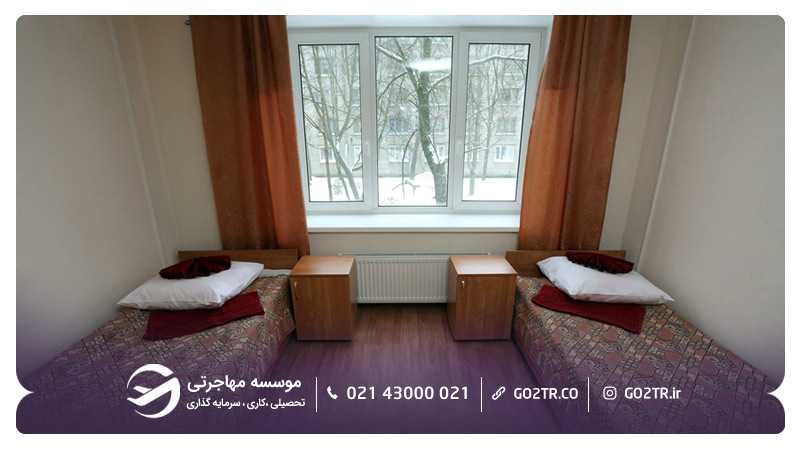 خوابگاه دانشگاه سچینوا روسیه