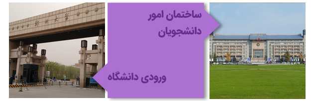 نمایی از دانشگاه ژنگژو چین