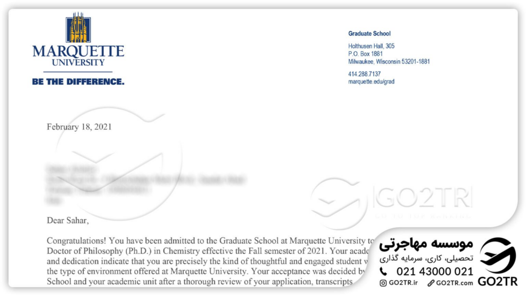 پرونده‌های موفق GO2TR در زمینه مهاجرت تحصیلی به آمریکا