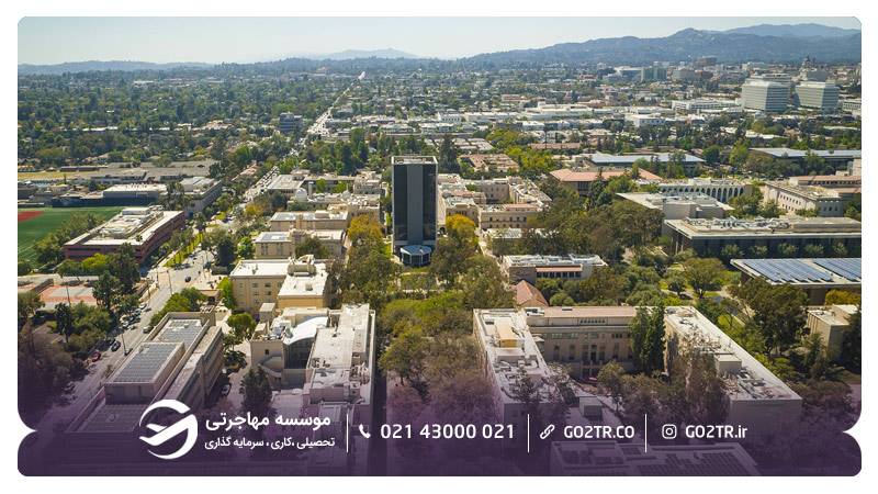 نمایی از پردیس دانشگاه کلتک آمریکا