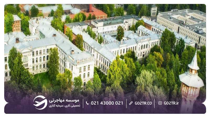 ساختمان اصلی دانشگاه پلی تکنیک پتر کبیر سن پترزبورگ