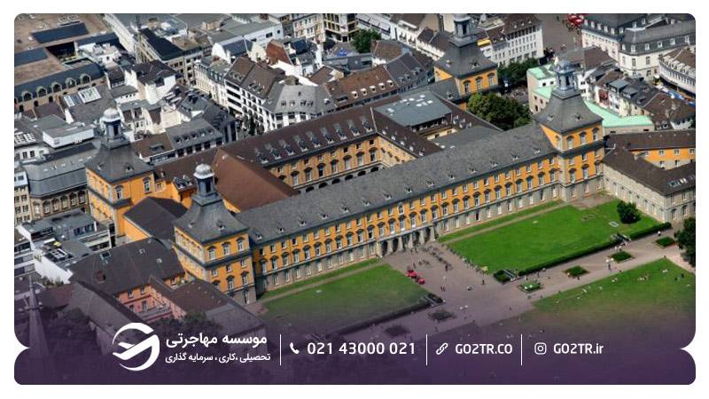 نمایی از دانشگاه بن آلمان 