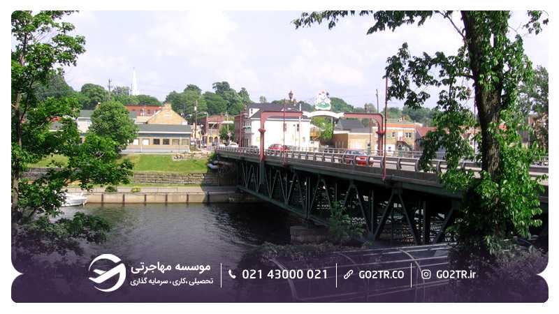 شهر نیو گلاسکو ایالت نوا اسکوشیا کانادا