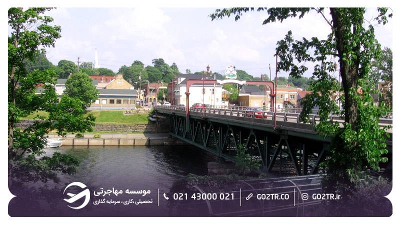 شهر نیو گلاسکو ایالت نوا اسکوشیا کانادا
