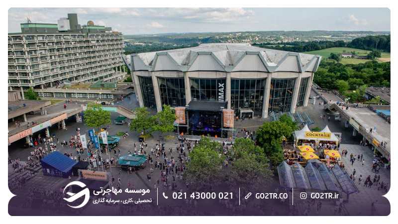 ساختمان اصلی دانشگاه رور بوخوم آلمان