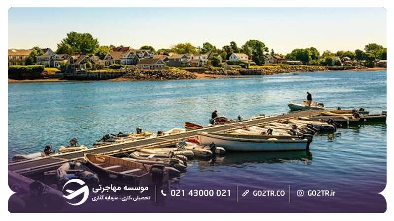 مسیر پیاده‌روی در ایالت نیوبرانزویک کانادا